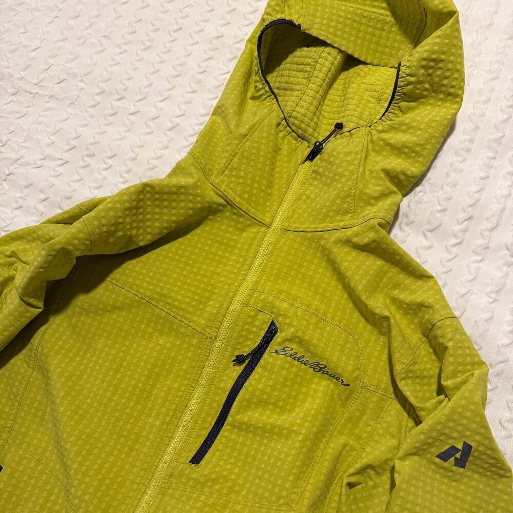 Eddie Bauer First Ascent Sandstone Backbone Grid Hoodie - Men's Medium